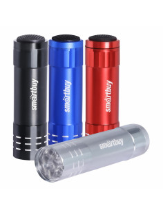Фонарь компактный SMARTBUY 9хLED, АССОРТИ, 3хААА (не в комплекте), SBF-103-B