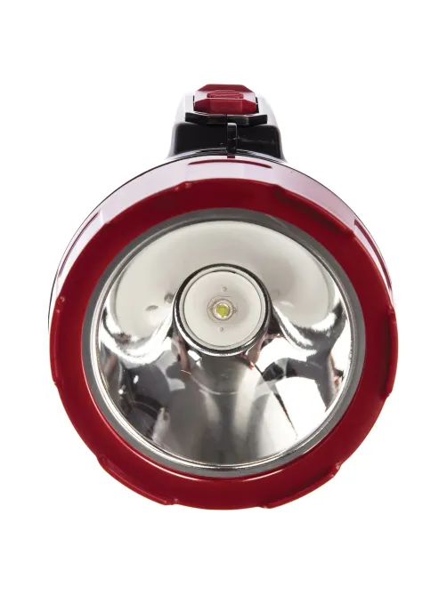 Фонарь аккумуляторный КОСМОС 5 Вт LED, выдвижная вилка, заряд от сети, KOCAc9105WLED
