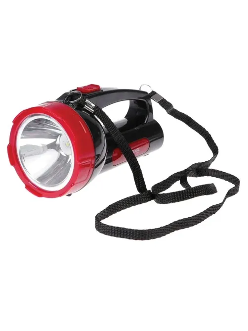Фонарь аккумуляторный КОСМОС 5 Вт LED, выдвижная вилка, заряд от сети, KOCAc9105WLED