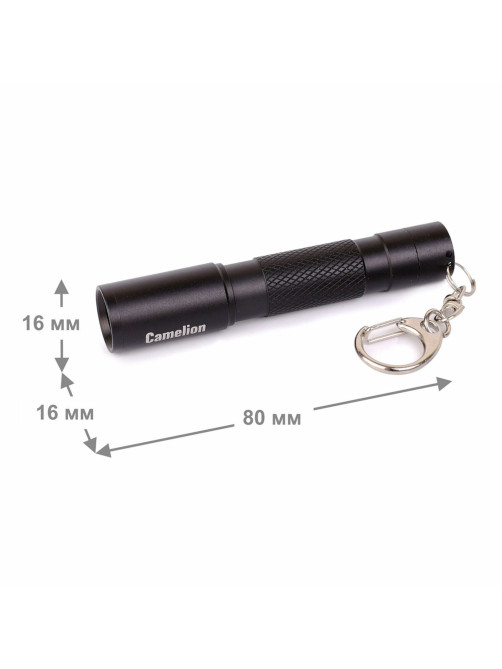 Фонарь компактный CAMELION XP-E, ЯРКИЙ, ZOOM, 3 режима, питание 1хAAА (не в комплекте), LED51532