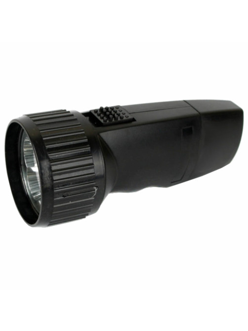 Фонарь аккумуляторный ULTRAFLASH 5хLED, вилка, заряд от сети, LED3859