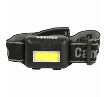 Фонарь налобный CAMELION 1 Вт COB, 3 режима, питание 3хAAА (не в комплекте), LED5355