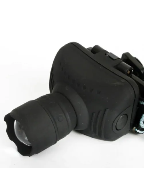 Фонарь налобный ULTRAFLASH 1Вт LED, ZOOM, 3 режима, питание 3хААА (не в комплекте), LED5354