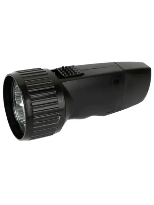 Фонарь аккумуляторный ULTRAFLASH 5хLED, вилка, заряд от сети, LED3859