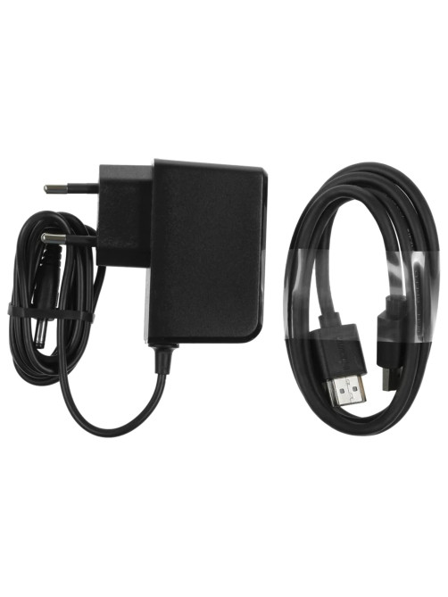 Приставка Смарт-ТВ XIAOMI Mi Box S 2nd Gen, Google TV, 4 ядра, 2 Gb+8 Gb, HDMI, Wi-Fi, пульт ДУ, черный, PFJ4167RU