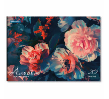 Альбом для акварели А4, 20 л., бумага 200 г/м2, склейка, обложка картон, BRAUBERG, 