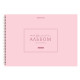 Альбомы для рисования ДЭК, А4, 40 л., КОМПЛЕКТ 2 шт., гребень, рельефный картон, BRAUBERG, 200х290 мм, 