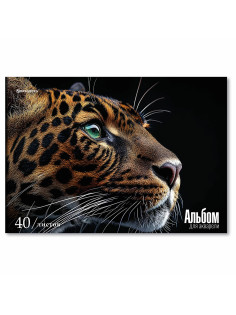 Альбом для акварели А4, 40 л., бумага 200 г/м2, склейка, обложка картон, BRAUBERG, 