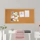 Доска пробковая для объявлений 100x200 см, коричневая рамка из МДФ, 2х3 OFFICE, (Польша), TC1020