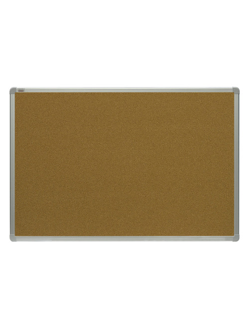 Доска пробковая для объявлений 90x120 см, алюминиевая рамка, 2х3 OFFICE, (Польша), TCA129