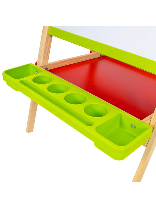 Мольберт растущий 3 в 1 для мела/магнитно-маркерный 48х43 см, BRAUBERG KIDS, 238151