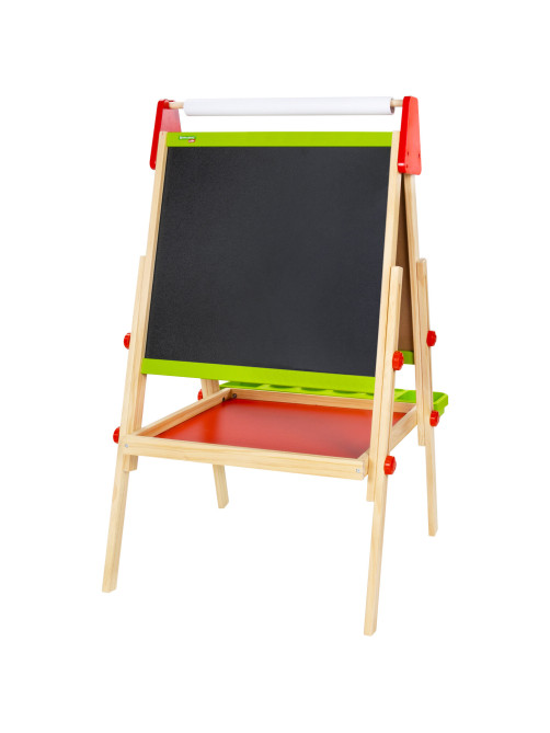 Мольберт растущий 3 в 1 для мела/магнитно-маркерный 48х43 см, BRAUBERG KIDS, 238151
