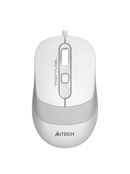 Набор проводной A4TECH Fstyler FG1010, USB, клавиатура 104 клавиши, мышь 3 кнопки + 1 кнопка-колесо, белая, 1147556