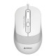 Набор проводной A4TECH Fstyler FG1010, USB, клавиатура 104 клавиши, мышь 3 кнопки + 1 кнопка-колесо, белая, 1147556