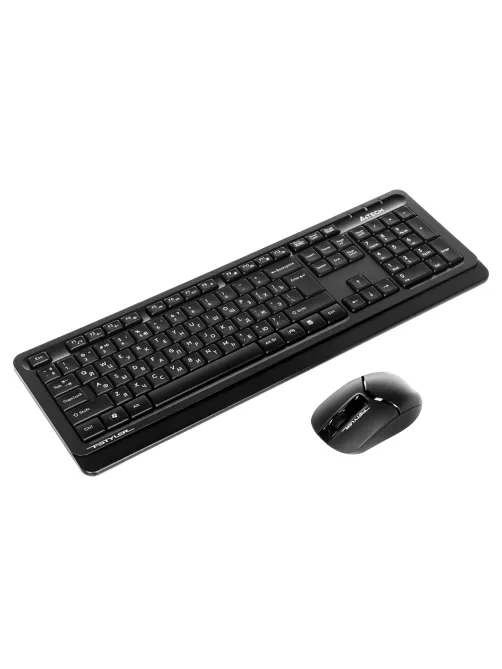 Набор беспроводной A4TECH Fstyler FG1010, USB, 104 клавиши, мышь 4 кнопки + 1 кнопка-колесо, черная, 1147570