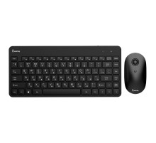 Набор беспроводной SMARTBUY 220349AG, клавиатура, мышь 2 кнопки + 1 колесо, черный, SBC-220349AG-K