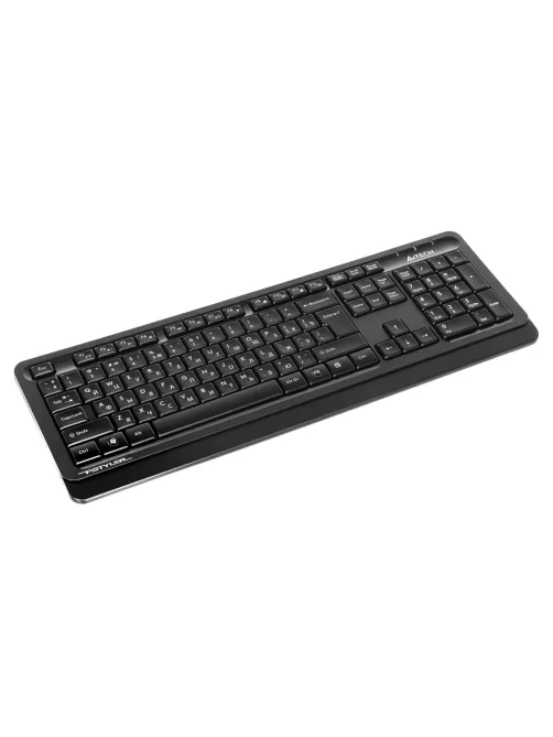 Набор беспроводной A4TECH Fstyler FG1010, USB, 104 клавиши, мышь 4 кнопки + 1 кнопка-колесо, черная, 1147570