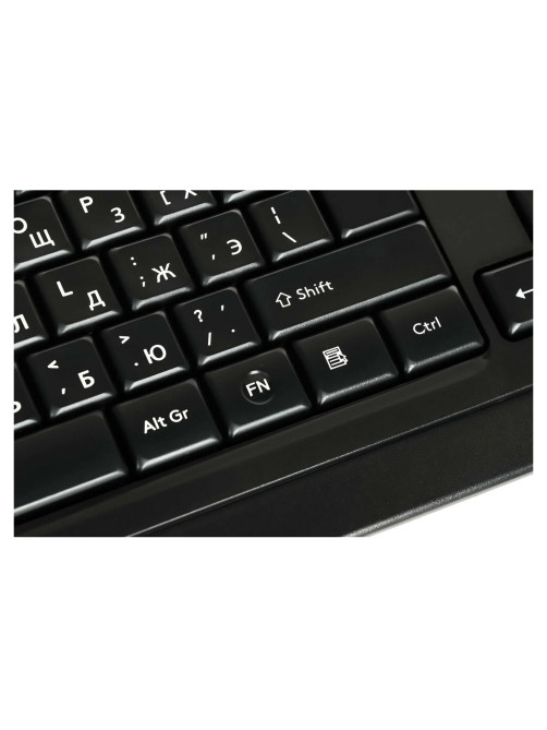 Набор беспроводной A4TECH Fstyler FG1010, USB, 104 клавиши, мышь 4 кнопки + 1 кнопка-колесо, черная, 1147570