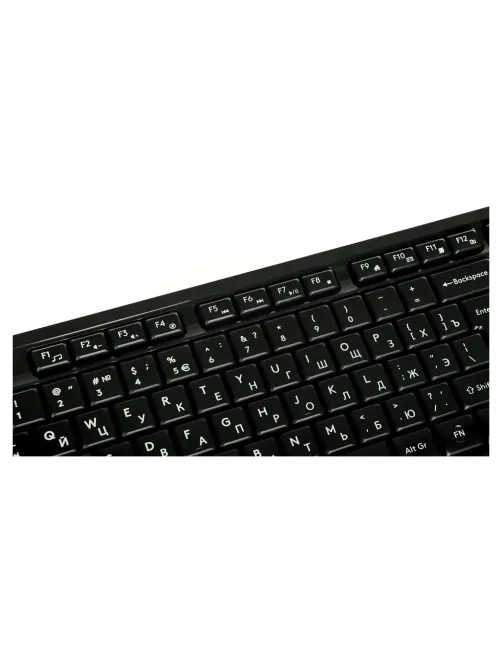Набор беспроводной A4TECH Fstyler FG1010, USB, 104 клавиши, мышь 4 кнопки + 1 кнопка-колесо, черная, 1147570