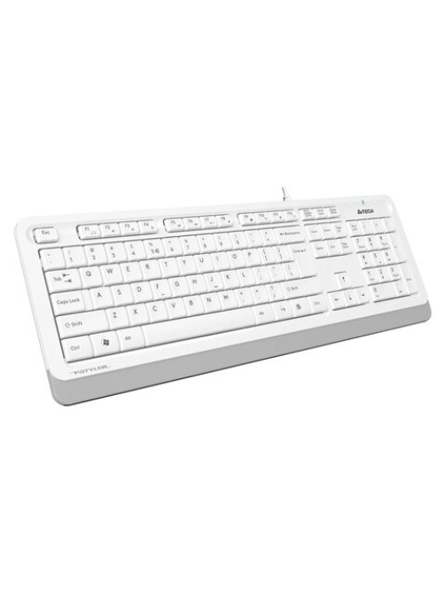 Набор проводной A4TECH Fstyler FG1010, USB, клавиатура 104 клавиши, мышь 3 кнопки + 1 кнопка-колесо, белая, 1147556