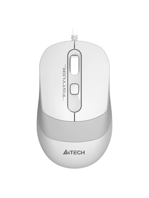 Набор проводной A4TECH Fstyler FG1010, USB, клавиатура 104 клавиши, мышь 3 кнопки + 1 кнопка-колесо, белая, 1147556
