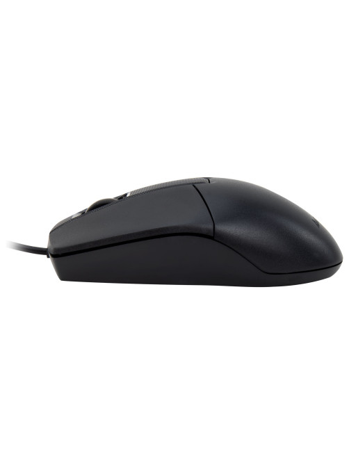 Набор проводной A4TECH KK-3330, USB, клавиатура 104 клавиши, мышь 2 кнопки + 1 кнопка-колесо, черная, 1530249