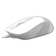 Набор проводной A4TECH Fstyler FG1010, USB, клавиатура 104 клавиши, мышь 3 кнопки + 1 кнопка-колесо, белая, 1147556