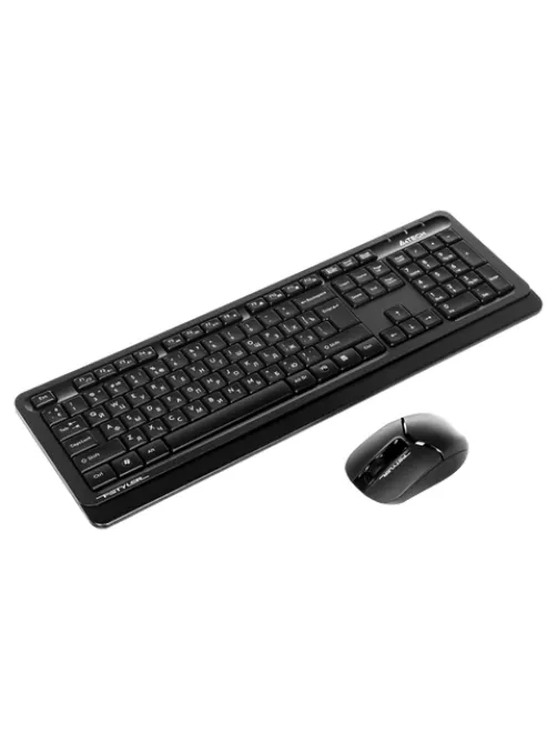 Набор беспроводной A4TECH Fstyler FG1010, USB, 104 клавиши, мышь 4 кнопки + 1 кнопка-колесо, черная, 1147570