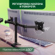Кронштейн для двух мониторов К-502 VESA 75х75-100х100, 17