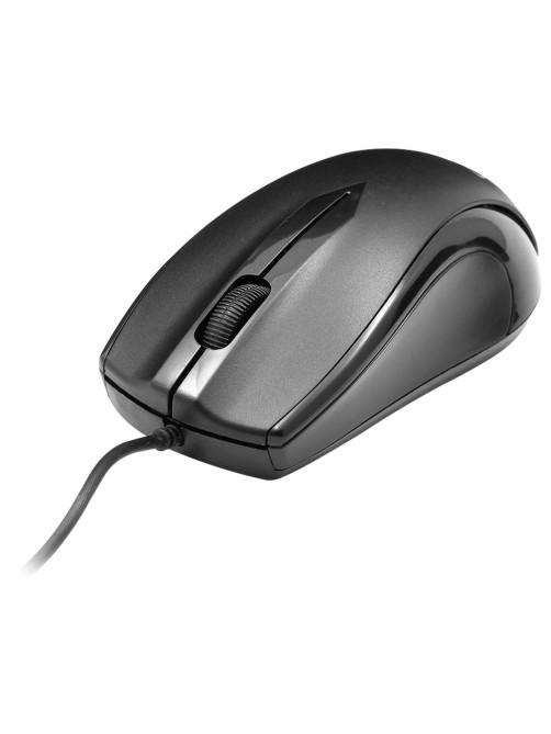 Мышь проводная GEMBIRD MUSOPTI9-905U, USB, 2 кнопки + 1 колесо-кнопка, оптическая, черная