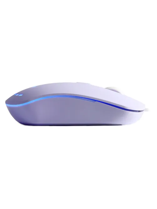 Мышь проводная бесшумная SMARTBUY 288-V, USB, 3 кнопки + 1 колесо, оптическая, сиреневая, 06819, SBM-288-V