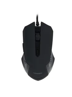 Мышь проводная SONNEN I3, пластик, 6 кнопок, 800-3200 dpi, LED-подсветка, черная, 513523