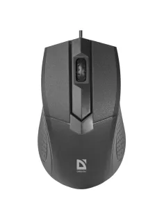 Мышь проводная DEFENDER Optimum MB-270, USB, 2 кнопки + 1 колесо-кнопка, оптическая, черная, 52270