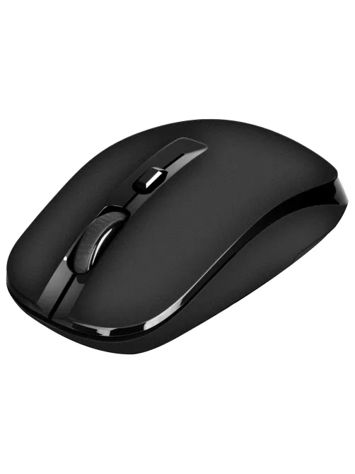 Мышь беспроводная SVEN RX-260W, 3 кнопки + 1 колесо-кнопка, оптическая, черная, SV-018, SV-018160
