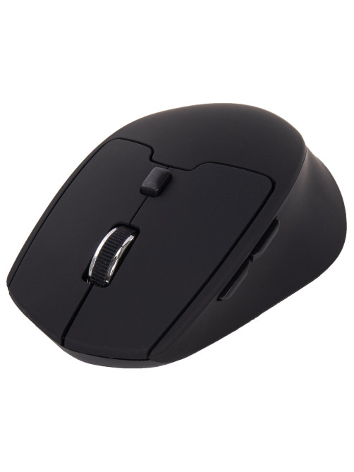 Мышь беспроводная SONNEN V33, USB, 800/1200/1600 dpi, 6 кнопок, оптическая, черная, SOFT TOUCH, 513517