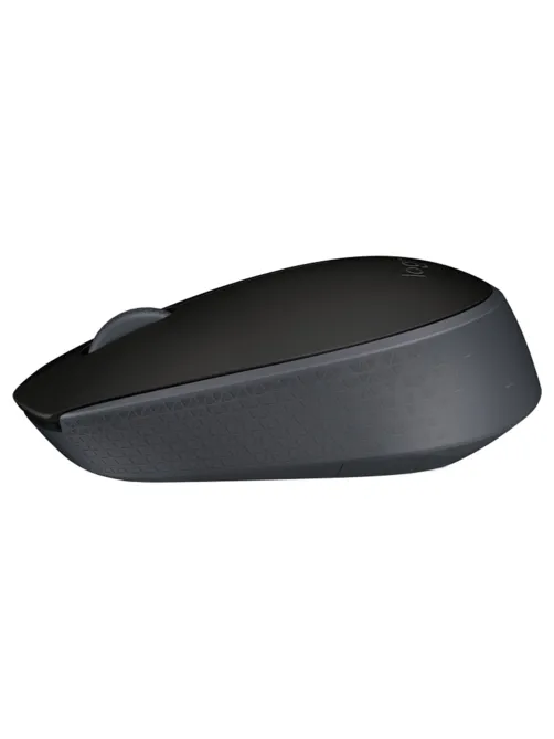 Мышь беспроводная LOGITECH M171, 2 кнопки + 1 колесо-кнопка, оптическая, черная