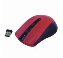 Мышь беспроводная DEFENDER Accura MM-935, 3 кнопки + 1 колесо-кнопка, оптическая, красная, 52937