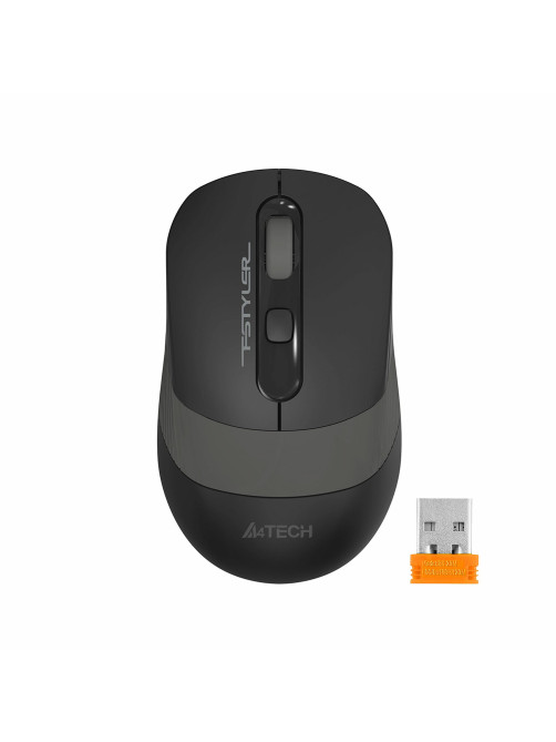 Мышь беспроводная с бесшумным кликом A4TECH Fstyler FG10S, USB, 4 кнопки, оптическая, 1204030