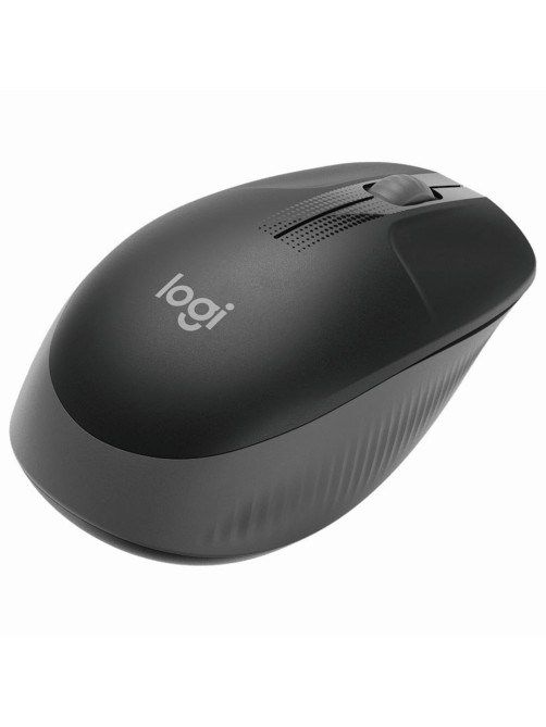 Мышь беспроводная LOGITECH M190, 2 кнопки + 1 колесо-кнопка, оптическая, черно-серая