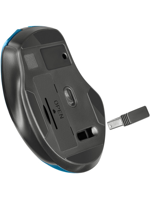 Мышь беспроводная DEFENDER Prime MB-053, USB, 5 кнопок + 1 колесо-кнопка, оптическая, бирюзовая? 52054