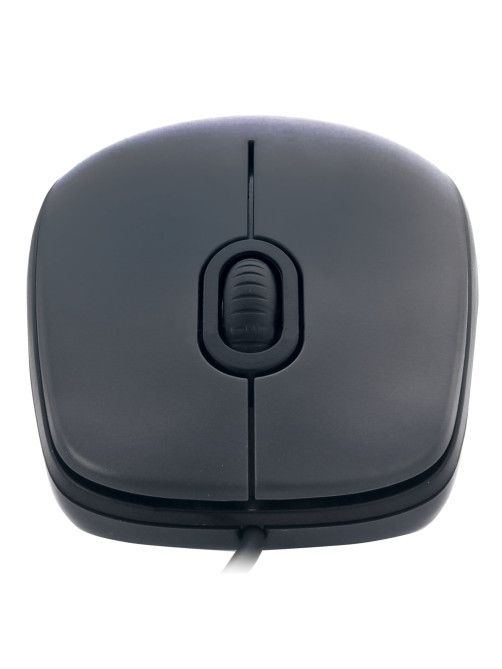 Мышь проводная LOGITECH M90, USB, 2 кнопки + 1 колесо-кнопка, оптическая, черная