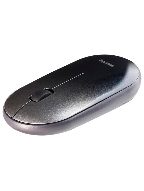 Мышь беспроводная бесшумная SMARTBUY 266AG-K, USB, 2 кнопки + 1 колесо, оптическая, черная, SBM-266AG-K