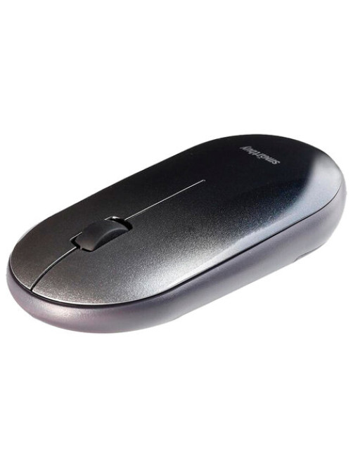 Мышь беспроводная бесшумная SMARTBUY 266AG-K, USB, 2 кнопки + 1 колесо, оптическая, черная, SBM-266AG-K