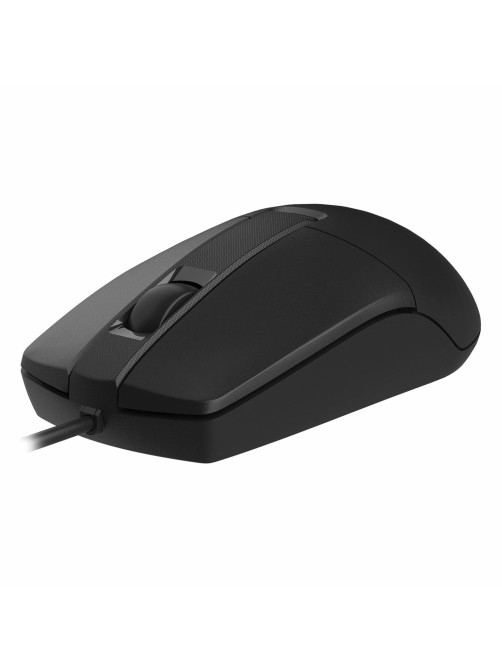 Мышь проводная A4TECH OP-330, USB, 2 кнопки + 1 колесо-кнопка, оптическая, черная, 1530236