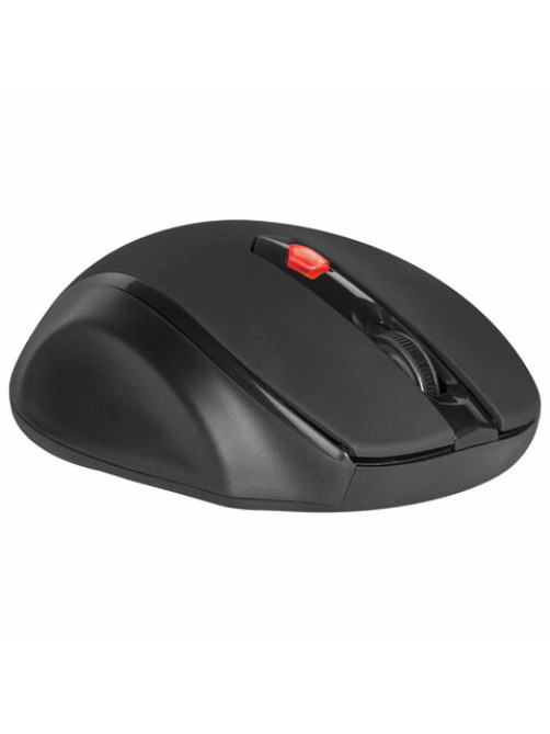 Мышь беспроводная DEFENDER Ultra MM-315, USB, 5 кнопок + 1 колесо-кнопка, оптическая, черная, 52315