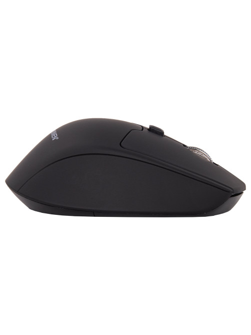 Мышь беспроводная SONNEN V33, USB, 800/1200/1600 dpi, 6 кнопок, оптическая, черная, SOFT TOUCH, 513517