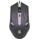 Мышь проводная DEFENDER Flash MB-600L, 800-1200 dpi, 4 кнопки + 1 колесо-кнопка, оптическая, черная, 52600