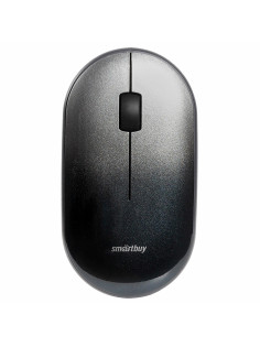Мышь беспроводная бесшумная SMARTBUY 266AG-K, USB, 2 кнопки + 1 колесо, оптическая, черная, SBM-266AG-K