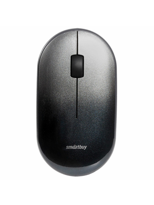 Мышь беспроводная бесшумная SMARTBUY 266AG-K, USB, 2 кнопки + 1 колесо, оптическая, черная, SBM-266AG-K