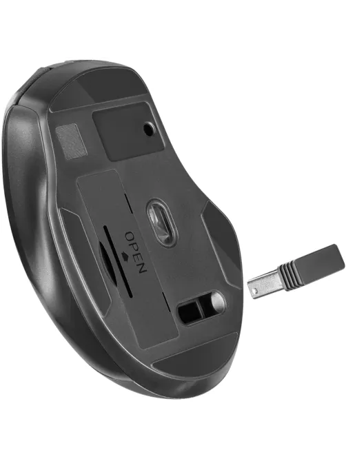 Мышь беспроводная DEFENDER Prime MB-053, USB, 5 кнопок + 1 колесо-кнопка, оптическая, черная, 52053
